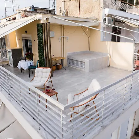 Апартаменты Penthouse Loft With Huge Terrace