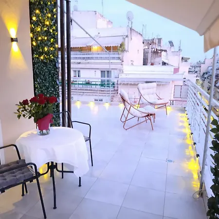 Penthouse Loft With Huge Terrace * Салоники
