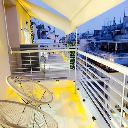Апартаменты Penthouse Loft With Huge Terrace